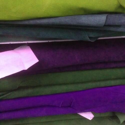 0.5-0.7mm thick factory wholesale split pig leather/ genuine inside leather/ high quality real pig split leather