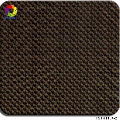 TSAUTOP TSTK1134-2 gold basic 1m*10m size hydro graphics film water transfer printing film