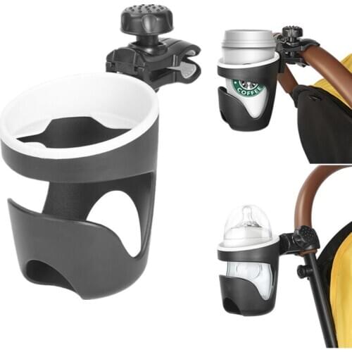 Universal Baby Stroller Cup Holder 360 Rotatable Milk Water Bottle Rack Pram Pushchair Carriage Buggy Accessories