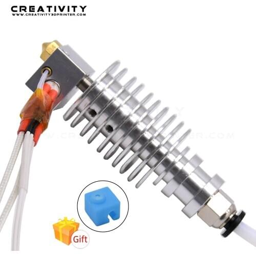 V5 J-head Hotend Kit E3D Bowden Extruder V5 Heater Block 12/24V For Anycubic I3 Mega/Chiron 3D Printer Parts VS V6 Hotend