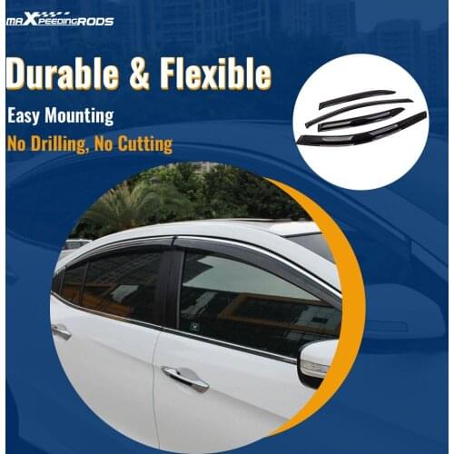 Weather Shields Sun Visors Wind Deflectors For Ford Falcon BA BF 2002-2008 Sedan