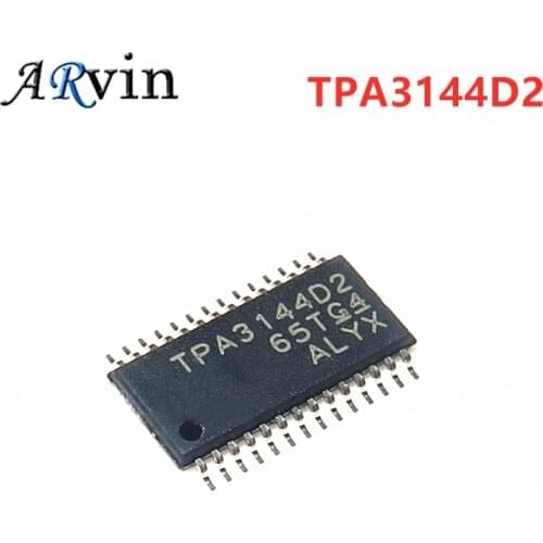 2pcs/lot TPA3144D2PWPR TPA3144D2 TPA3144 HTSSOP-28