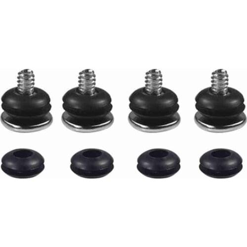 4Pcs/Set Computer Case Hard Disk Shockproof Screws Shock Absorption 2.5-inch HDD Shock Absorption Screws Computer Accessories