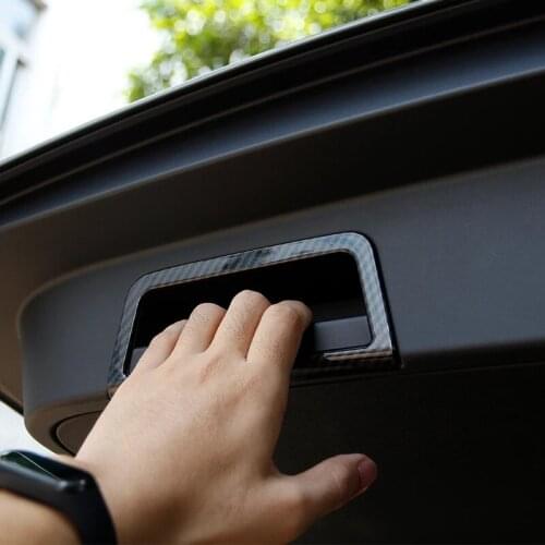 For 2020 Land Rover Range Rover Evoque L551 Tailgate ABS Handle Decorative Cover Automotive Decorative Accessories