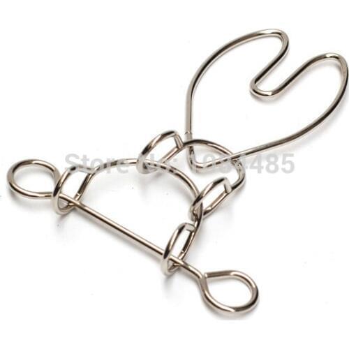 Classic Puzzle Game Metal Heart Wire Puzzles Game for Adults Kids