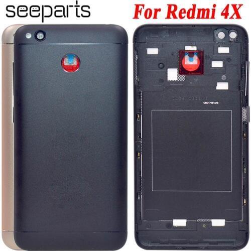 For Redmi 4X Battery Cover Rear Door Back Housing Case Middle Chassis Replacement Parts For Xiaomi Redmi 4X Back Cover