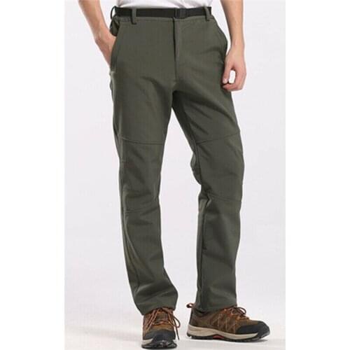 Men Hiking Pants Outdoor Fishing Cycling Breathable Quick Dry Long Trousers