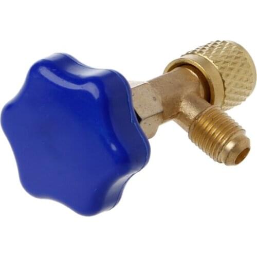 N84F 1/4 SAE Auto AC Can Tap Valve Bottle Opener For R22 R134a R410A Gas Refrigerant