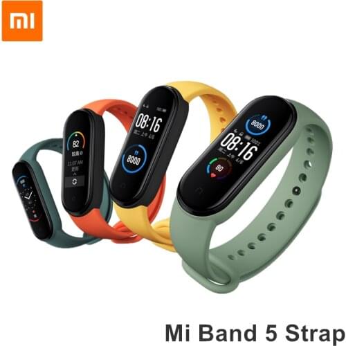 Original Xiaomi Mi Band 5 Strap Wrist Bracelet Compatible with Mi Smart Band 5 NFC