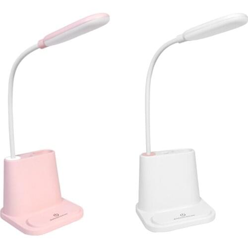 Rechargeable LED Desk Lamp Contact Dimming Adjustment Table Lamp ,for Children Kids Reading Study Bedside Bedroom