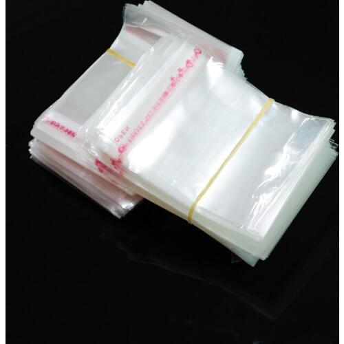 Clear Resealable Cellophane/BOPP/Poly Bags 6x8cm Small Transparent Opp Bag Packing Plastic Bags Self Adhesive Seal 6*8cm