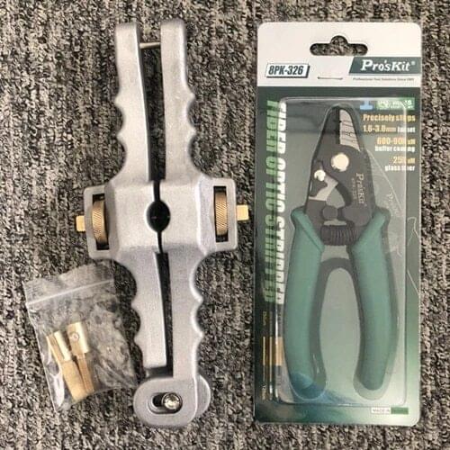 Proskit 8PK-326 stripper fiber cutter Fiber Cleaver Longitudinal slitter Large diameter Loose tube slitter Loose tube stripper