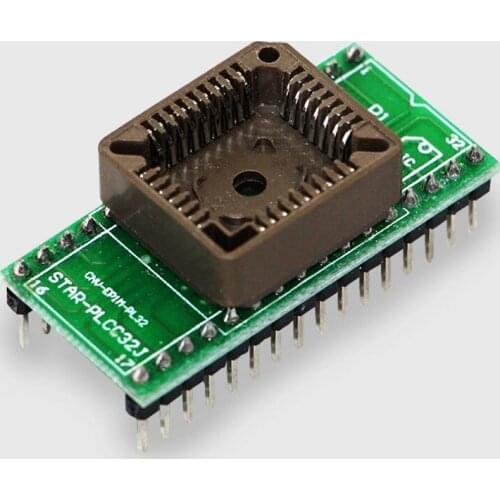 PLCC32 to DIP32 USB Universal Programmer IC Adapter Tester Socket for TL866CS TL866A EZP2010 G540 SP300