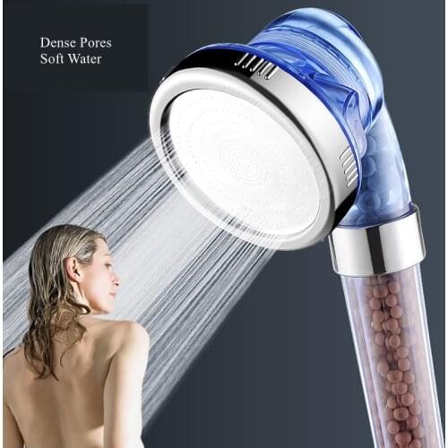 Bathroom High Pressure Rain Filtered Shower Head Stone Shower Head Purifying Shower Head Bath Ionic Shower Head Bead Shower Head