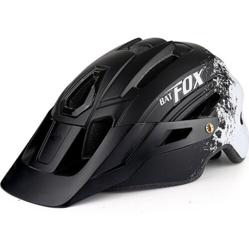 BATFOX Bicycle Helmet Bike Helmets Cycling Ultralight Integrally-Molded Safety Mountain Road MTB Man Bicycle Helmet Equipment