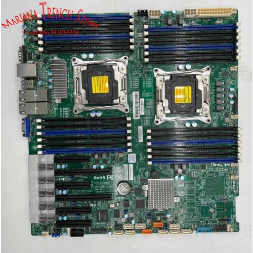 Server Workstation Motherboard for Supermicro X10DRi-LN4+ REV1.02