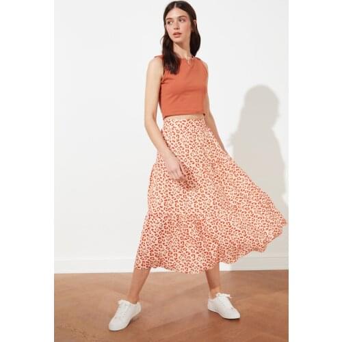 Trendyol High Waist Skirt TWOSS21ET0041