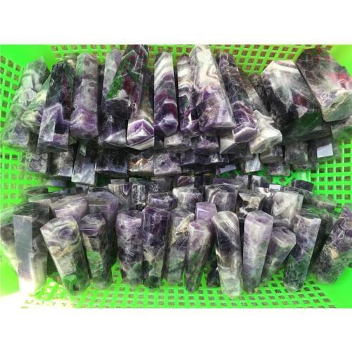 1Kg 100% natural dream amethyst quartz crystal terminated point healing crystal mineral wand spirituality for home&party decor
