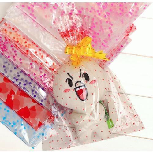 100pcs/LOT 50×70cm Super Large Plastic Gift Package Bag Transparent Big Plush Doll Toy Packaging Gift Bag