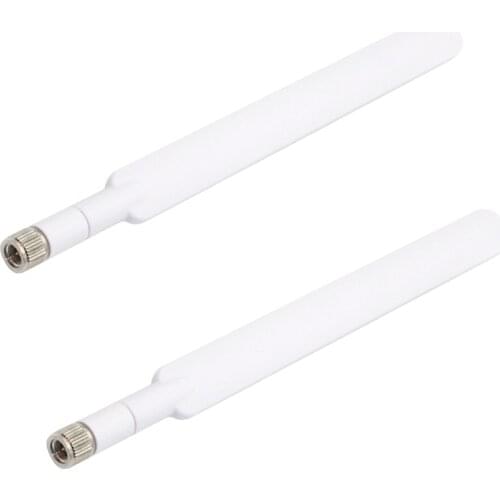 2PCS 5DBi 4G LTE External Antenna Two SMA-male connectors for huawei B315 B310 B593 B525 B880 B890 E5186 router