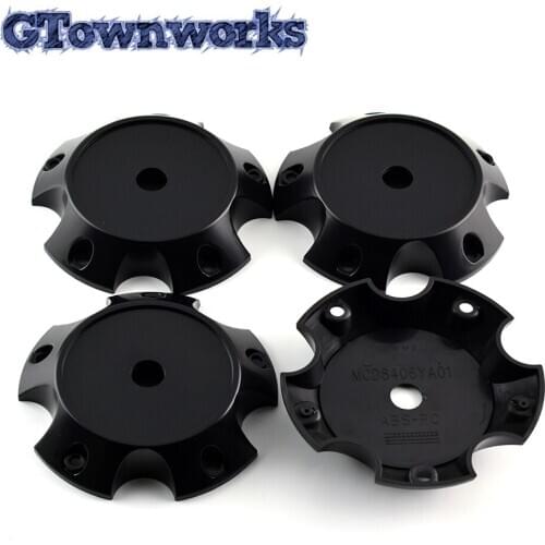 4pcs 127mm 115mm Black Wheel Rim Center Caps Cover Fit For MAT Off-Road Anti-Off Wheel #MCD8406YA01 Car Accessories Decoration