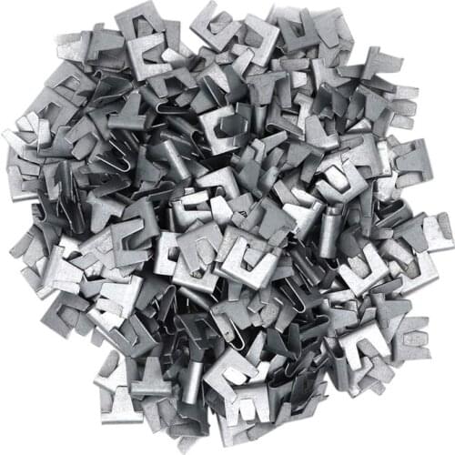 Cage Building Clip 600Pcs Cage Fasten Clips Wire Cage Clip For Chicken Quail Pigeon Rabbit Pet Dog Cat Cage