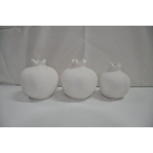 Alsel Workshop Pomegranate Set Polyester paintable decorative objects декоративные предметы под роспись