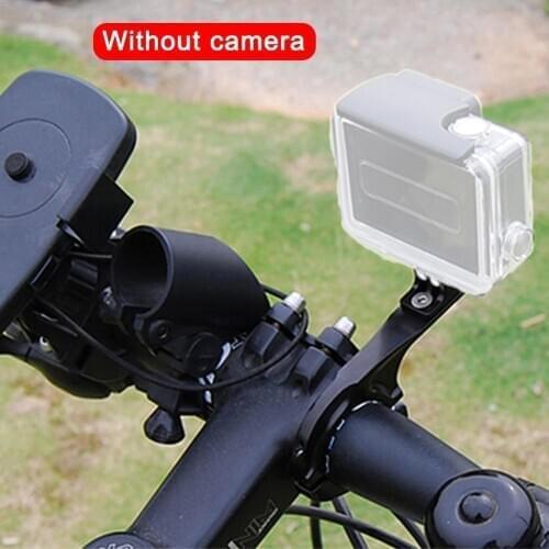 Aluminum Bike Bicycle Handlebar Bar Clamp Mount Holder Standard For Gopro Hero 5 3 7 Camera Adapter 3+ 31-31.8mm 4 6 2 H2K4