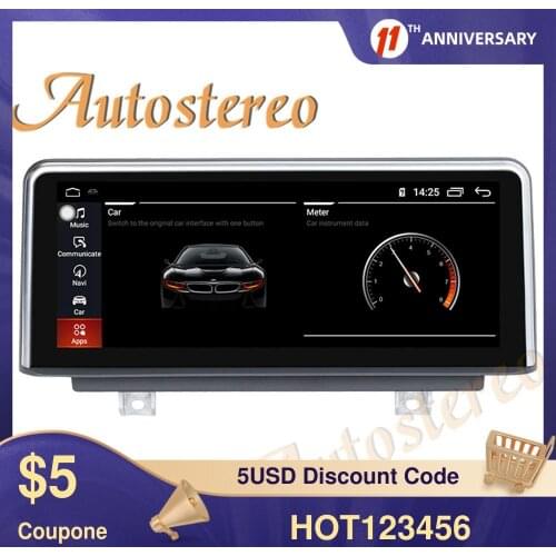 Android 9 Carplay Idrive Auto Stereo For BMW 3 Series F30/F31/F34/F35 2013-2017 Auto Radio DVD Player Radio Recorde IPS Screen