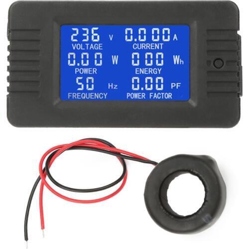 ANENG PZEM-022 AC Digital Meter Power Energy Voltage Current Test With Closed Type CT 100A