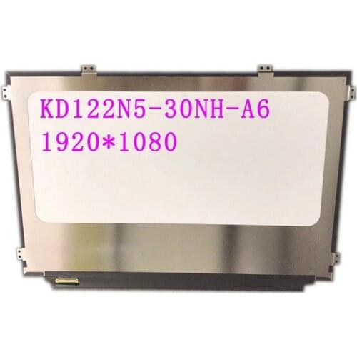 Free Shipping KD122N5-30NH-A6 KD122N5 30NH A6 Fit XiaoXin Air 12 Laptop LCD screen ips 1920*1200 70% Color gamut