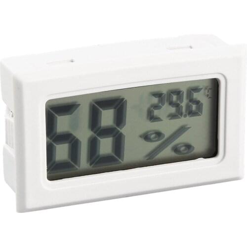 Mini Digital LCD Thermometer Hygrometer Humidity Temperature Meter Indoor Digital LCD Display Hygrometer Gauge Weather Station
