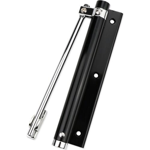 Door Closer Single Spring Strength Adjustable Surface Mounted Mini Automatic Closing Fire Rated Door Hardware 180*165*53mm