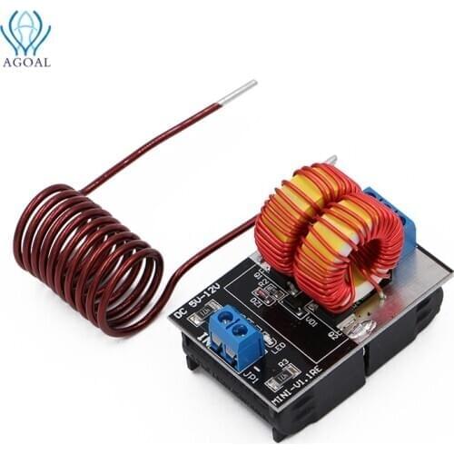 DC 5V-12V ZVS Induction Low Voltage Heating Power Supply Module With heating Coil
