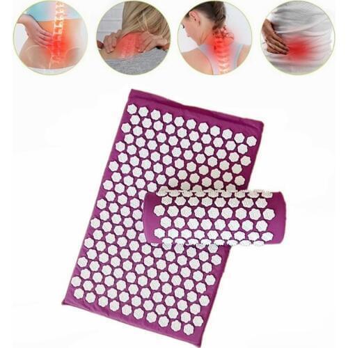 MO TULIP Massage Pad Massager Pillow Acupressure Relieve Body Back Pain Spike Mat Cushions Massage Yoga Mats Dropshipping
