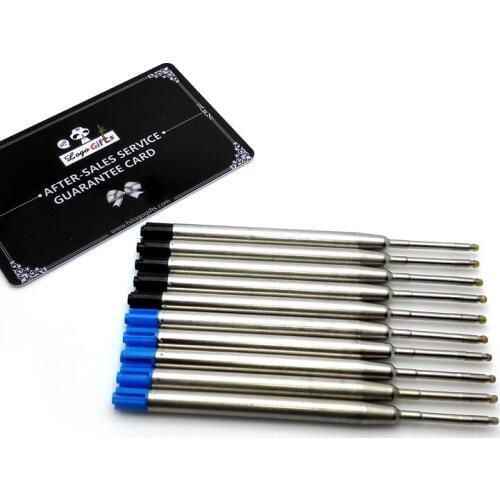 HOT!! For pen refills mt ballpoint pens red ink, blue ink and black ink 10pcs a lot free shipping with a free gift