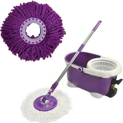 Durable Mop Head 360 Rotating Head Microfiber Spinning Floor Household Cleaning Tools Cloth Mop Head