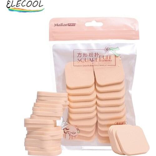 ELECOOL Wholesale Mini Makeup Sponge Facial Sponges Makeup Soft Foundation Puff Concealer Flawless Mixed Cosmetic Makeup Sponge