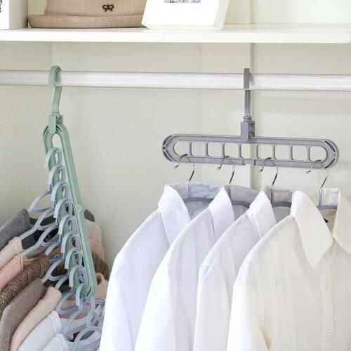 Plastic Scarf Clothes Hangers Storage Racks Wardrobe Storage Hanger Home Storage Organization Clothes Hanger Drying Rack