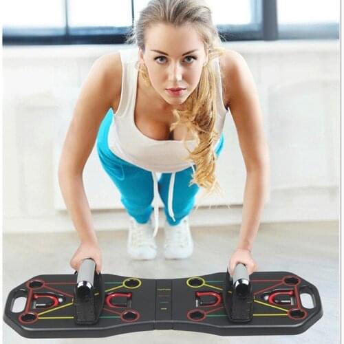Push Up Board Men Women Comprehensive Fitness Exercise Stands Body Building Training Workout Home Gym Equipment 12 In 1