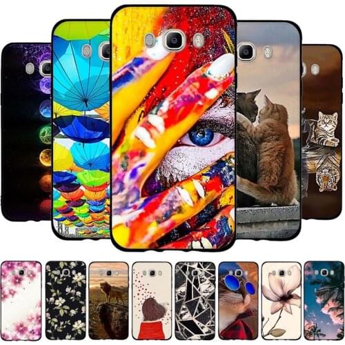 Silicone For Samsung Galaxy J7 2016 Cases J710 J710F Cover Phone Case for Samsung J7 2016 Coque Bumper 360 full Protective