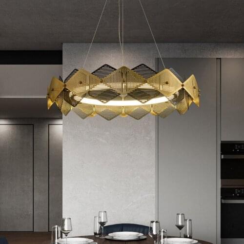 Modern led stone industrial lamp deco chambre pendant light kitchen fixtures chandelier pendant lamp dining room bedroom