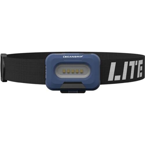 Battery Operated Led Head Lamp with Sensor Water Proof IP54 150 Lumen Touchless Sensor and Elastic Headband European Patent