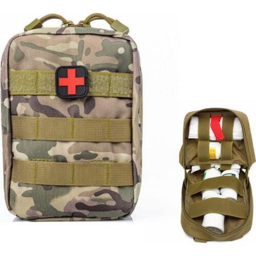 Tactical Medical First Aid Kit Bag Molle Medical EMT Cover Outdoor Emergency Package Travel Utility Waist Pack Tool