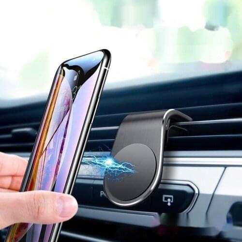 Suporte magnético universal de telemóvel, para saída de ar para iphone11 samsung xiaomi xiaomi compatível com xiaomi