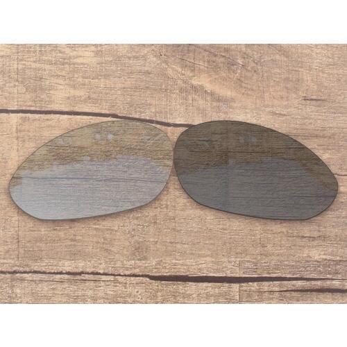 Vonxyz Grey Photochromic Polarized Replacement Lenses for-Oakley Monster Dog Frame