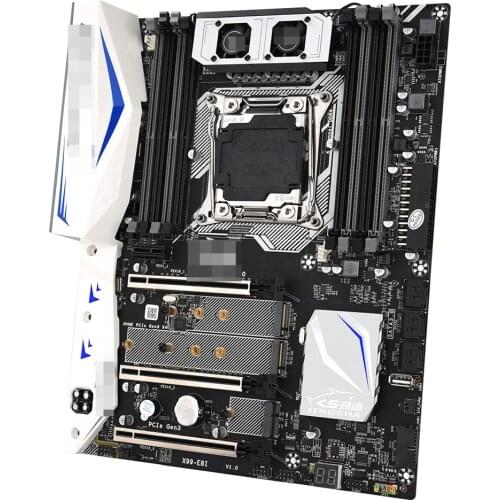 X99 E8i Chipset USB3.0 SATA3.0 PCI-E NVME M.2 support REG ECC memory and Xeon E5 processor LGA2011 V3/V4 motherboard