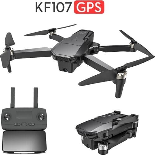 ZLRC KF107 GPS RC Drone With 4K HD Dual Camera Gesture Control 25 Minutes 1.5KM 5G Wifi FPV Brushless Motor Drone For Outdoor