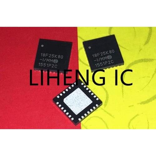 100% New&original PIC18F25K80-I/MM PIC18F25K80 18F25K80 QFN-28