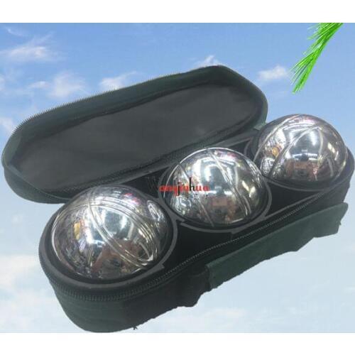 3pcs/bag mental ball ground ball French national ball Grassland Bowling ball free shipping